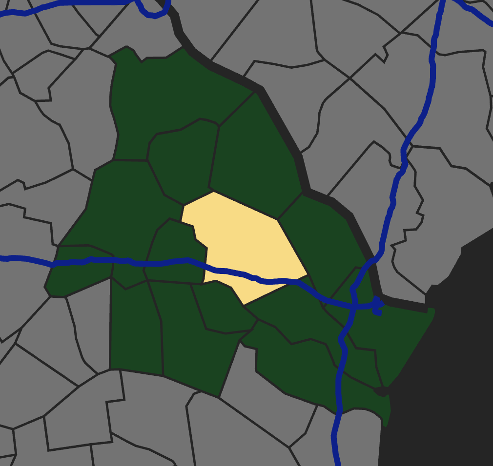Lifesaver Locksmith service area map